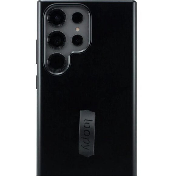 Loopy Phone Case Samsung Galaxy S23 Ultra Stealth Black Matte Solid Bumper Basic - Picture 9 of 9